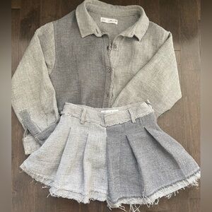 Bundle of Zara and H&M girls clothing size 7/8